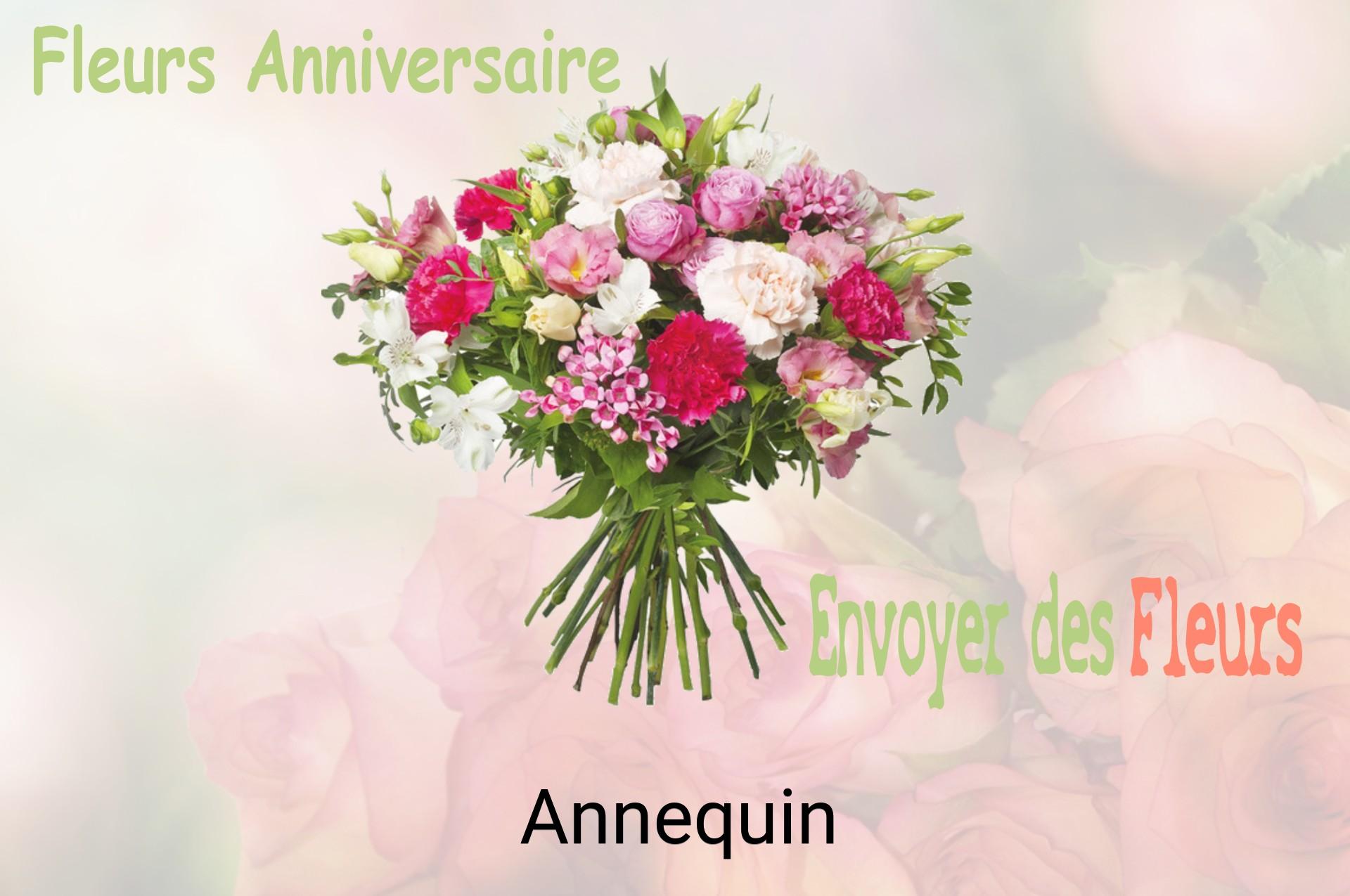 Bouquet de fleurs d’anniversaire livré à Annequin